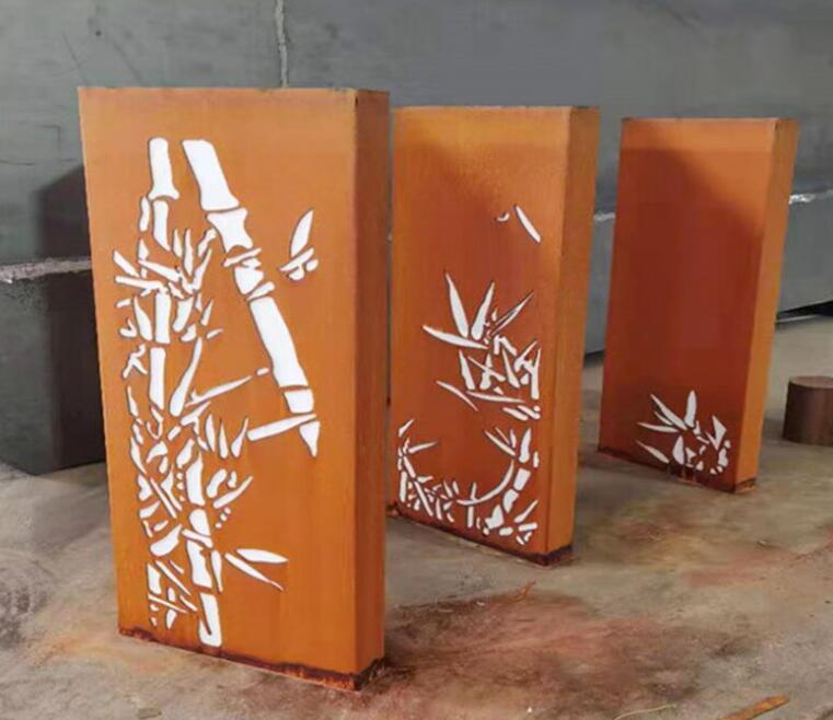 宽城锈钢板灯箱